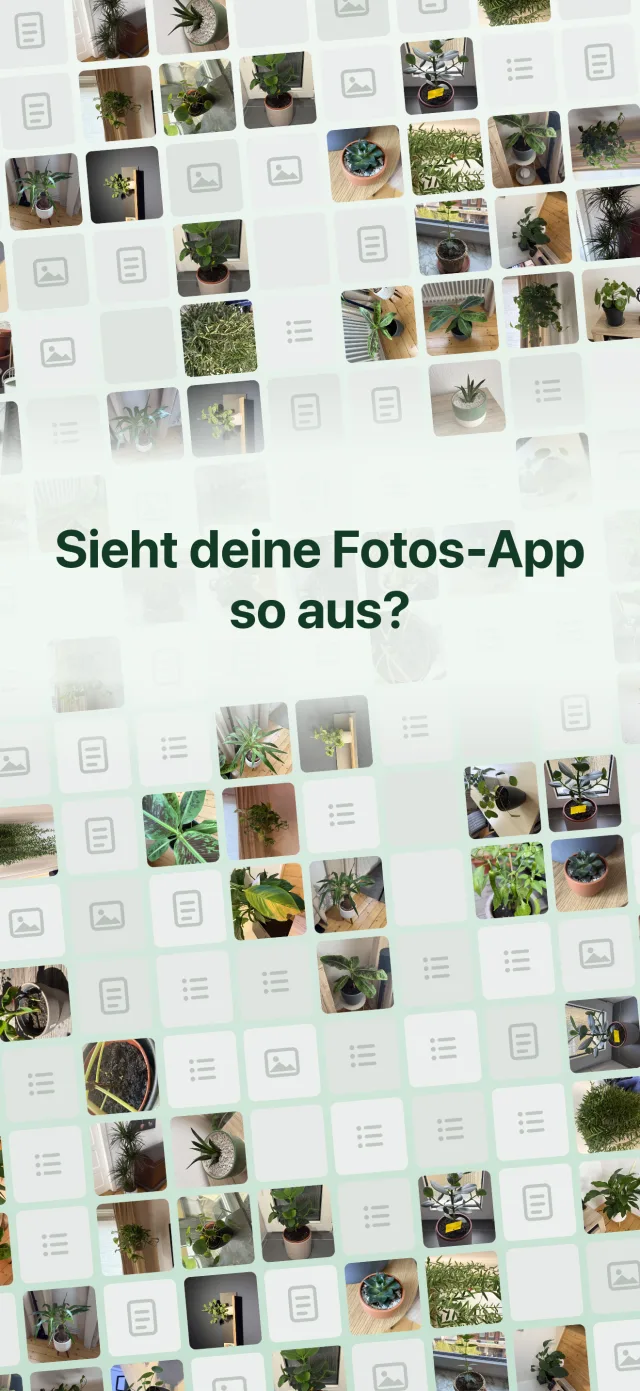 Sieht deine Fotos-App so aus?